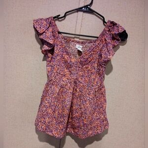 Japna Floral Women's Top Size Xs